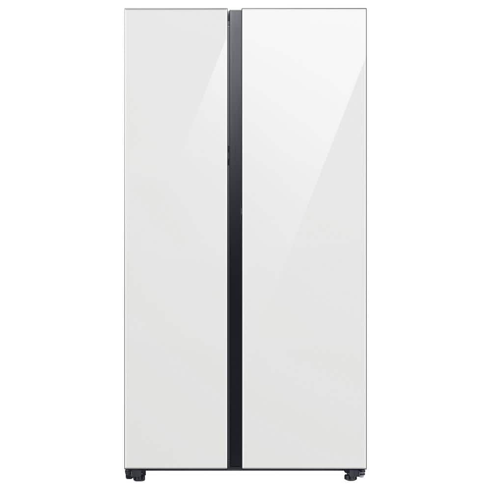Samsung Bespoke 36" W 28 cu ft SXS Refrigerator White