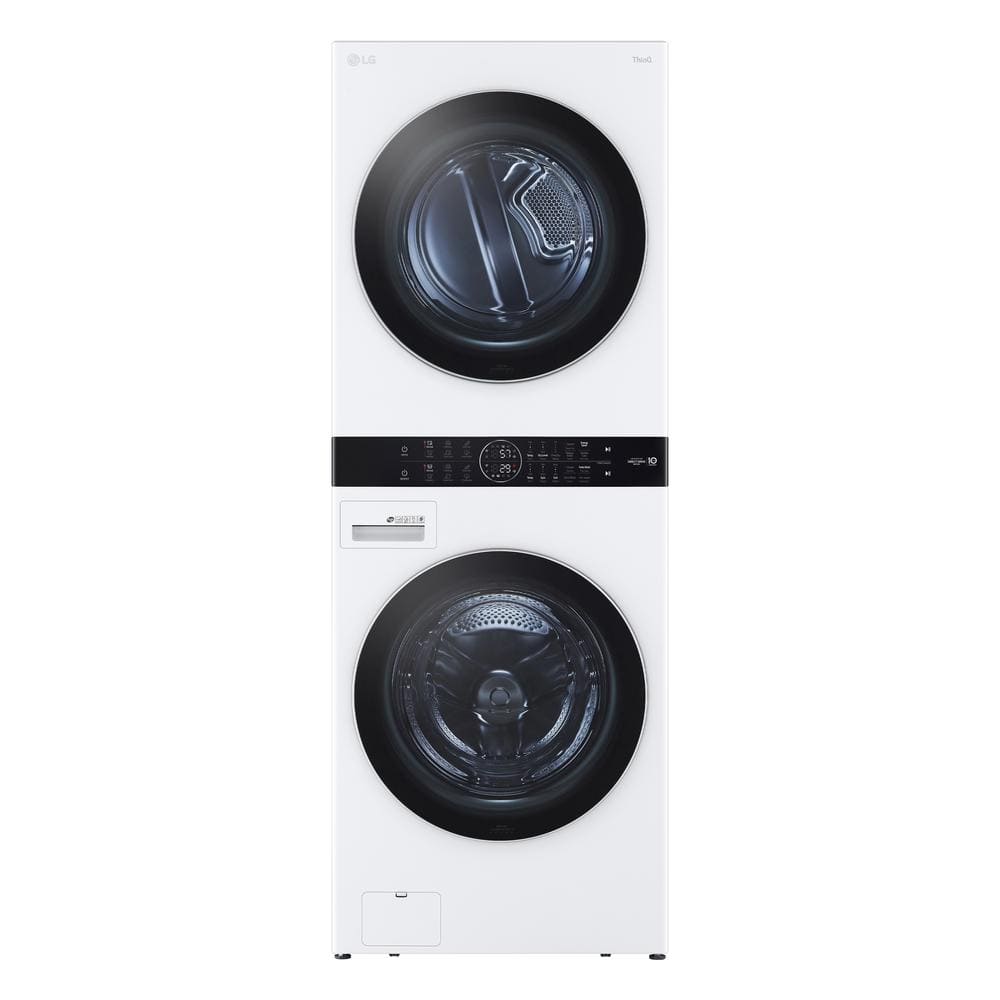 White WashTower Laundry Center: 4.5/7.4 cu ft