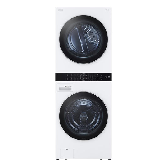 White WashTower Laundry Center: 4.5/7.4 cu ft