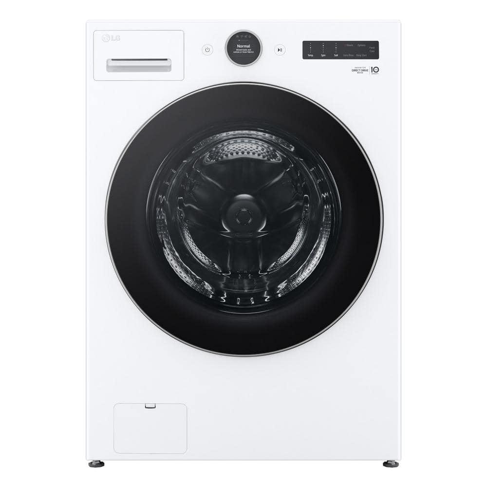 LG 4.5 cu. ft. Smart Front Load Washer, White