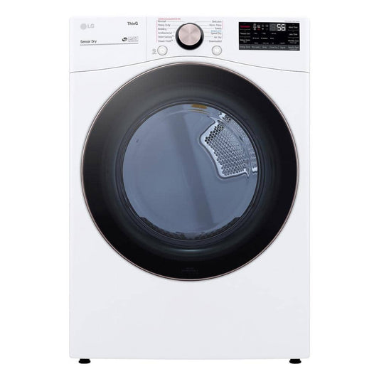 7.4 Cu. Ft. Vented Gas Dryer, White, TurboSteam