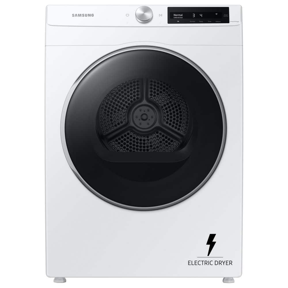 Samsung - 4.0 cu. ft. Smart Dial Electric Dryer