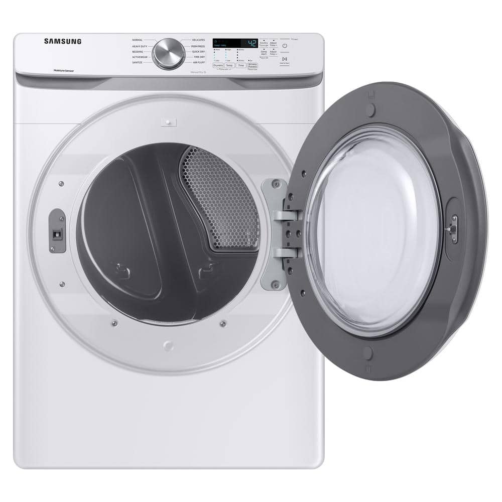 Samsung 7.5 cu. ft. Stackable Vented Dryer, White