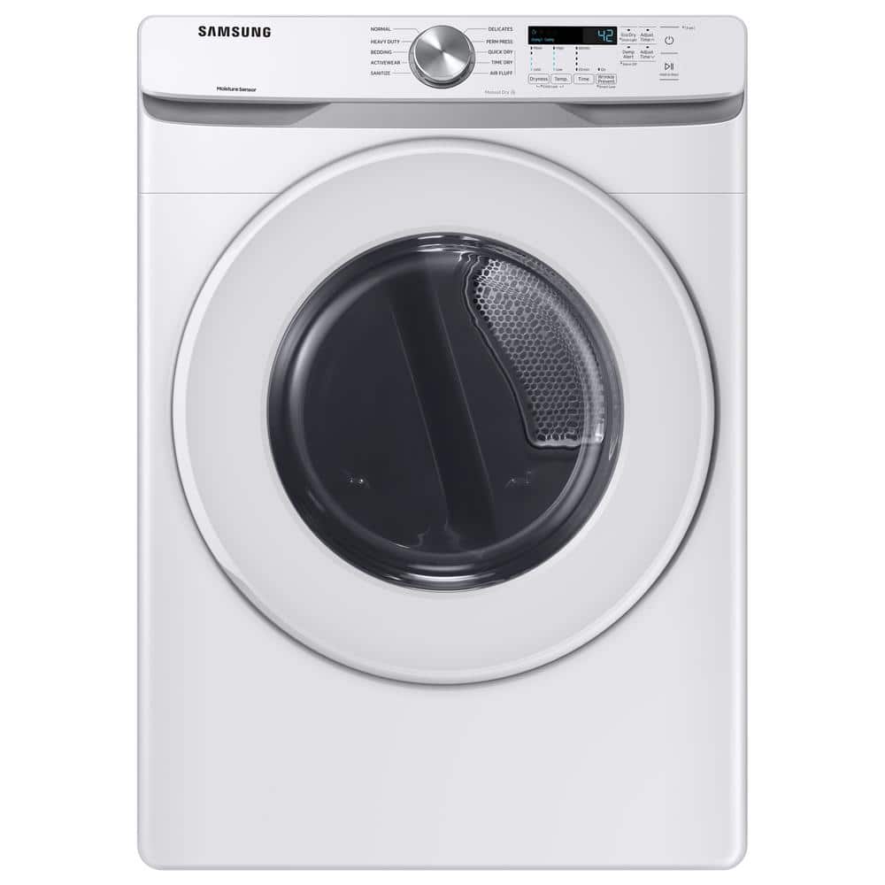 Samsung 7.5 cu. ft. Stackable Vented Dryer, White