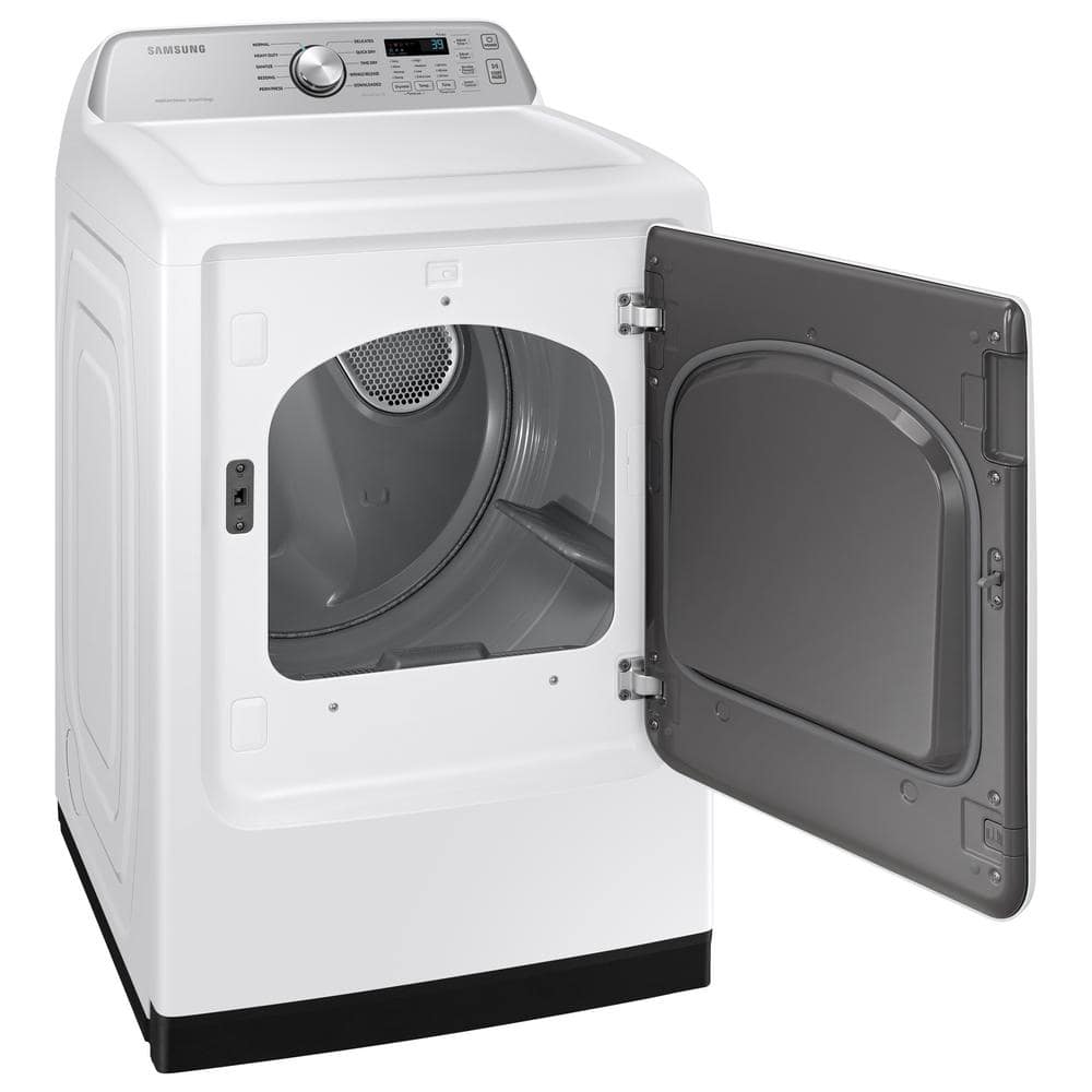 Samsung 7.4 cu. ft. Smart Electric Front Load Dryer White