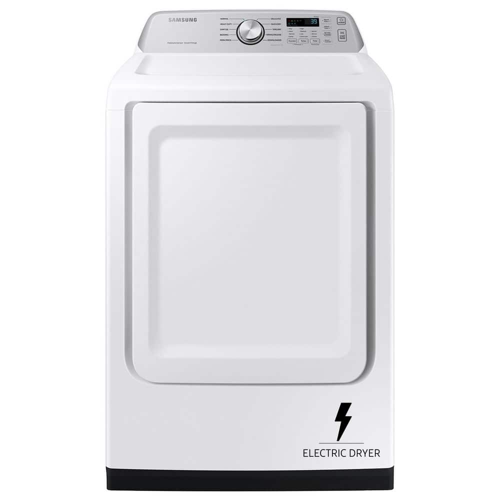 Samsung 7.4 cu. ft. Smart Electric Front Load Dryer White