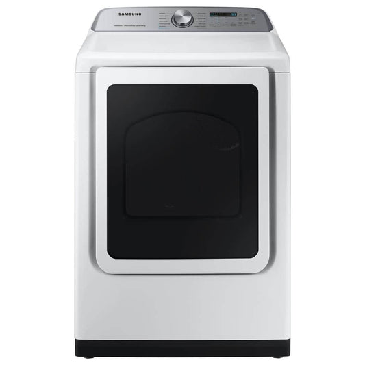 Samsung Smart White Electric Dryer with Steam