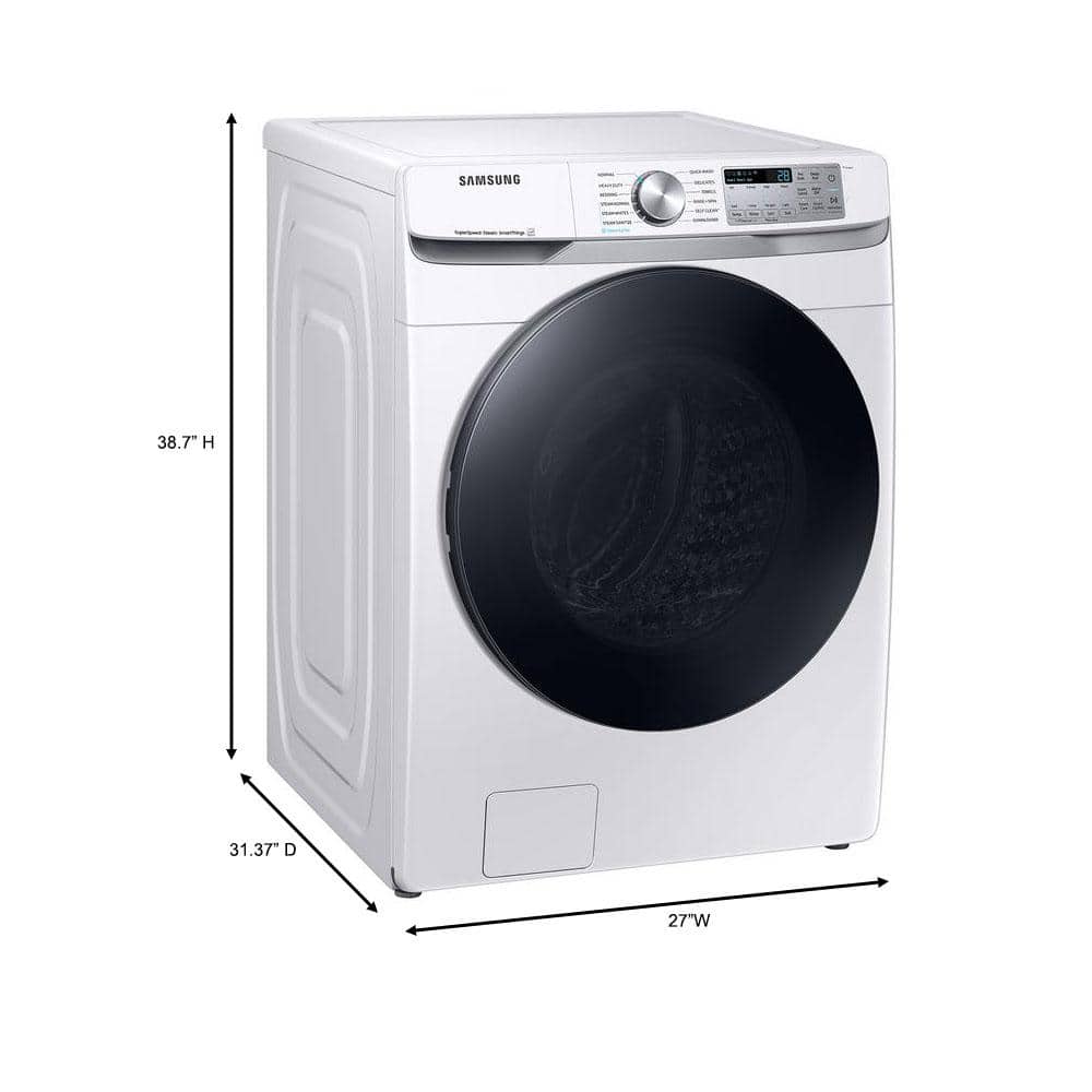 4.5 cu. ft. Smart Front Load Washer - White