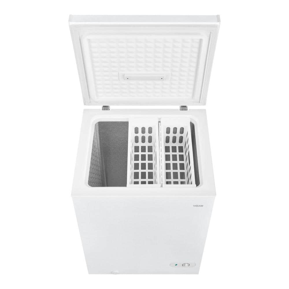 Vissani 5.0 cu. ft. Chest Freezer with LED Light