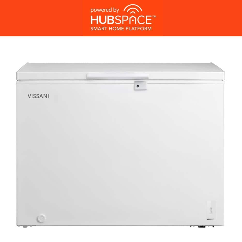 Vissani Hubspace 8.8 cu. ft. Chest Freezer with LED