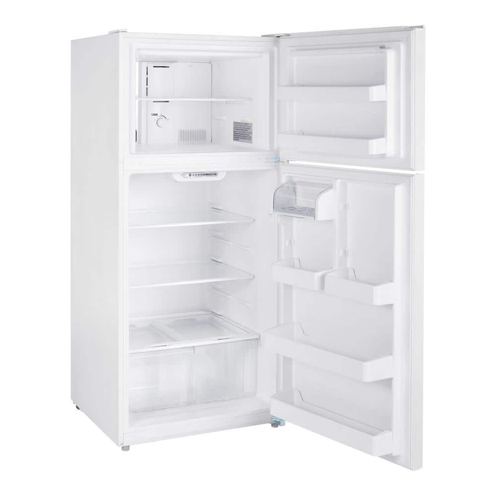 18 cu. ft. Top Freezer Refrigerator - White