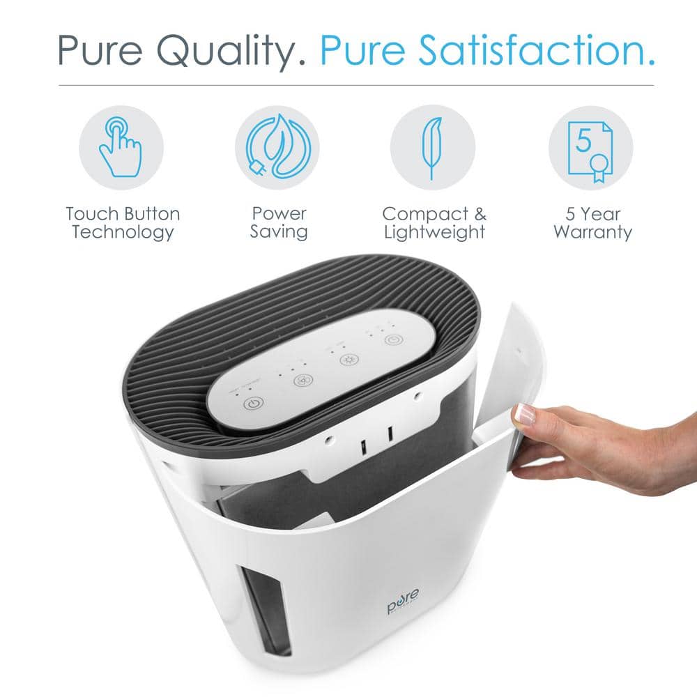 PureZone 3-in-1 True HEPA Air Purifier